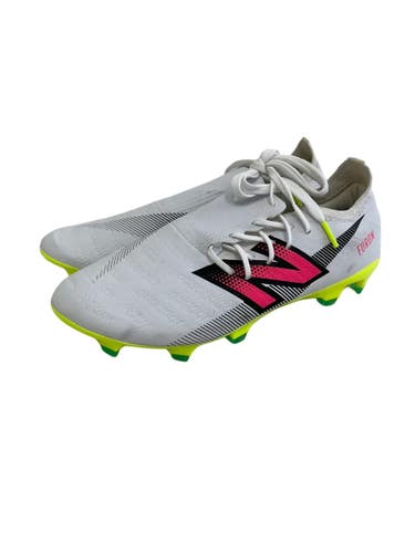 Used New Balance FURON DESTROY Soccer Cleats White Senior 6.5 11692-S000158158