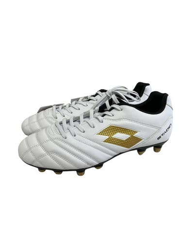 Used Lotto STADIO 700 Soccer Cleats White Senior 8 11692-S000158153
