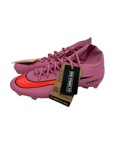 Used Nike MERCURIAL SUPERFLY 10 ACADEMY Soccer Cleats Pink Senior 8 11692-S000158155