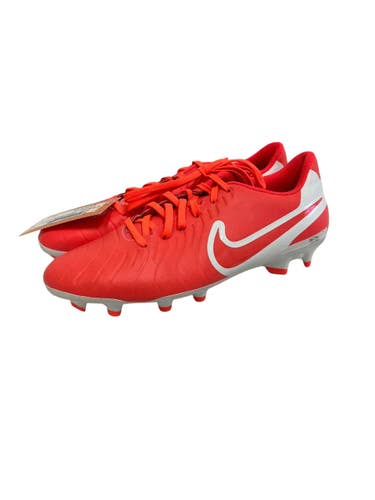 Used Nike TIEMPO LEGEND 10 CLUB Soccer Cleats Orange Senior 7.5 11692-S000158159