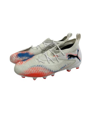 Used Puma FUTURE 8 MATCH Soccer Cleats White Junior 06 11692-S000158160