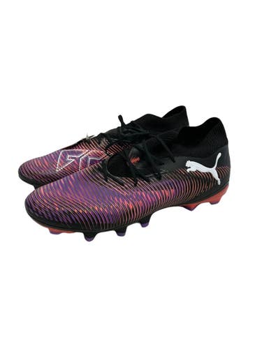 Used Puma FUTURE 8 PRO Soccer Cleats Black And Purple Senior 10 11692-S000158161