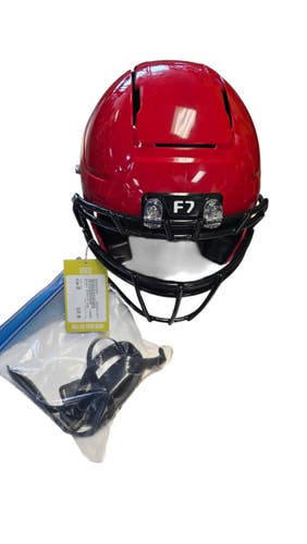 Used Schutt YOUTH F7 AIR FB Helmet Red SM 11937-S000091909