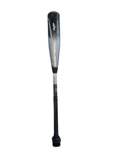 Used Rawlings 2023 ICON BB/SB USA 2 5/8 Bat 28" 11937-S000091073