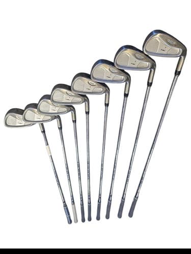 Used Taylormade 2005 RAC OS Mens Iron Set RH 3I-PW 11937-S000091228