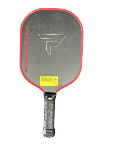 Used PADDLETEK BANTAM ALW-C Pickleball Racquet Red 10743-S000491317