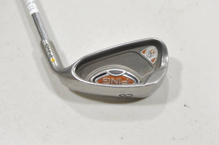 Ping G10 Single 8 Iron Regular Flex Yellow Dot Right AWT Steel #228113