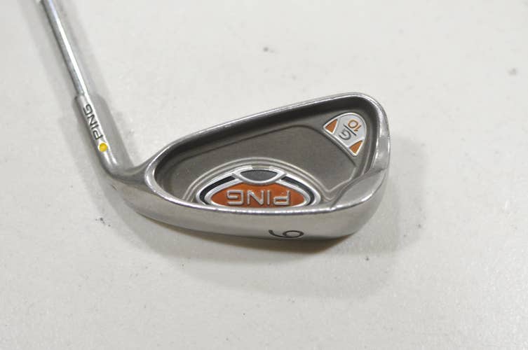Ping G10 Single 6 Iron Regular Flex Yellow Dot Right AWT Steel #228114
