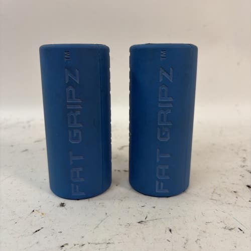 Fat Gripz Weightlifting Thick Bar Grips, Blue