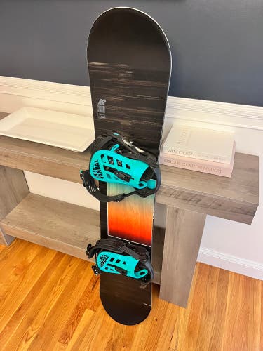 K2 Vandal Snowboard All Mountain with Bindings - 137 cm (like new).