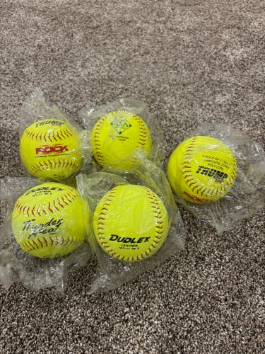 New Mixed Women’s ASA Softballs