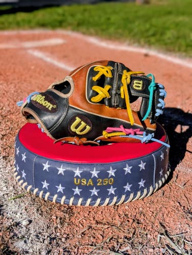 Wilson A2000 1788 11.25" Baseball Infielders Glove Custom Relace