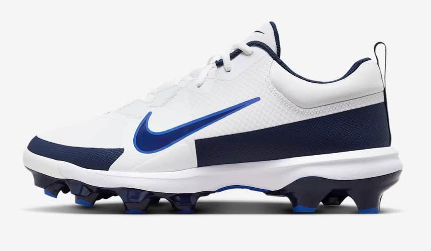 Blue Men's Size M 12.0 (W 13.0) Adult Nike Low Top Molded Cleats (New)