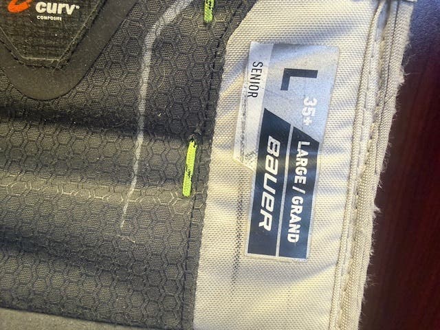 Bauer Vapor Hyperlite 2 Goalie Leg Pads | 35+ Senior Large