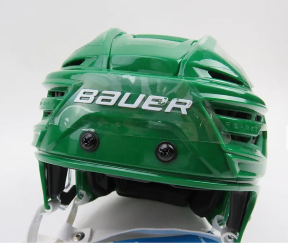 Large Bauer Re-Akt 3D Helmet Pro Stock (New)-Green