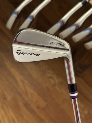 Taylormade P730 Forged Iron Set (4-PW)  Project X LZ 6.0 120g shafts (stiff)