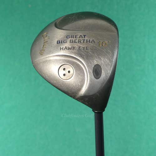 Callaway Great Big Bertha Hawk Eye 10 Driver UL Graphite Regular w/ HC IMPORT