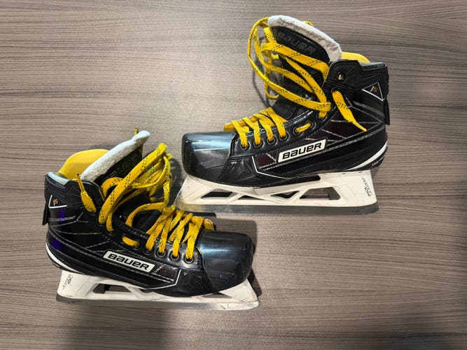 Bauer Supreme 1S Hockey Goalie Skates Regular Width 9.5 (Used)