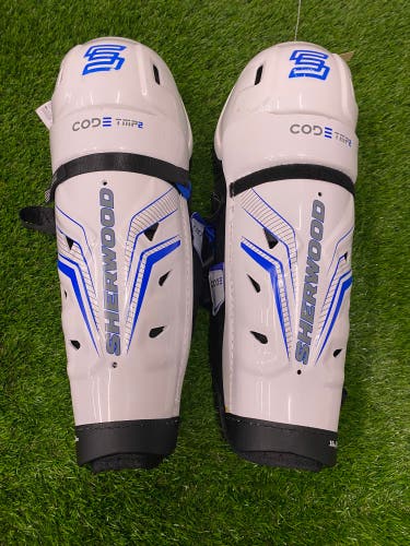 Sher-Wood Code TMP2 Shin Pads | Senior Size 15"