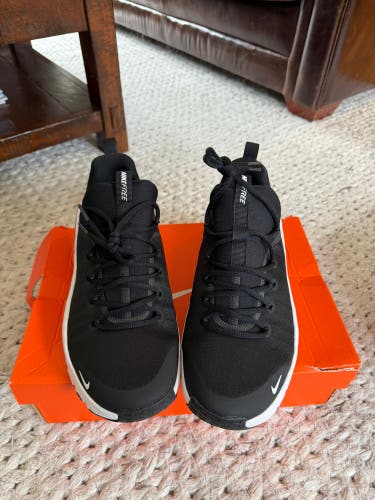 Black Men's Size M 11.0 (W 12.0) Adult Nike Free Metcon 6 Shoes (New)