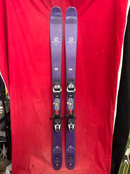 Salomon QST myraid 85 all mountain 161cm skis, marker FDT 10