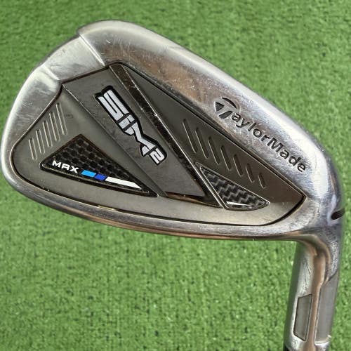 Taylormade Sim 2 Max 8 Iron KBS Max MT 85g Stiff Flex Steel 36.5