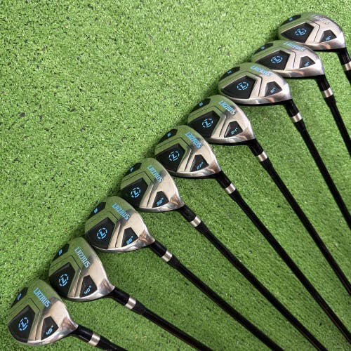 Lazrus Laz1 Hybrid Iron Set 2-PW Regular Flex Graphite +1 Long