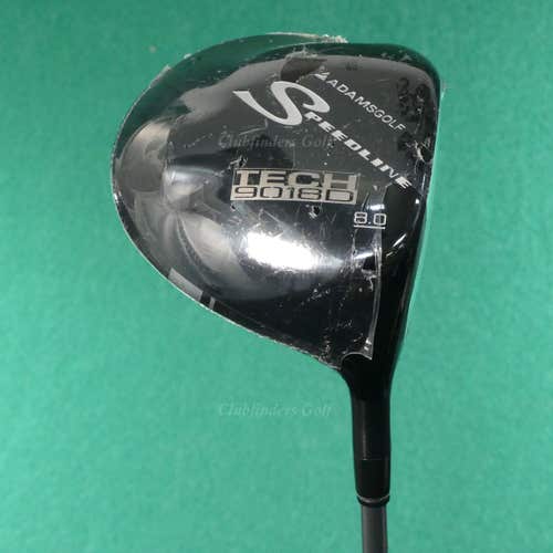 TOUR Adams Speedline Tech 9018D Launch Lab 8.0 Driver Graphite Stiff w/ HC