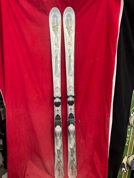 K2 T:nine true luv all mountain 167cm skis, marker MOD 10 binding