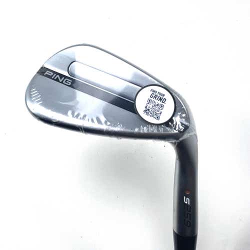 Ping s259 Chrome Gap Wedge GW 52* 12S Orange Dot 2* Flat Tour 120 Stiff RH NEW