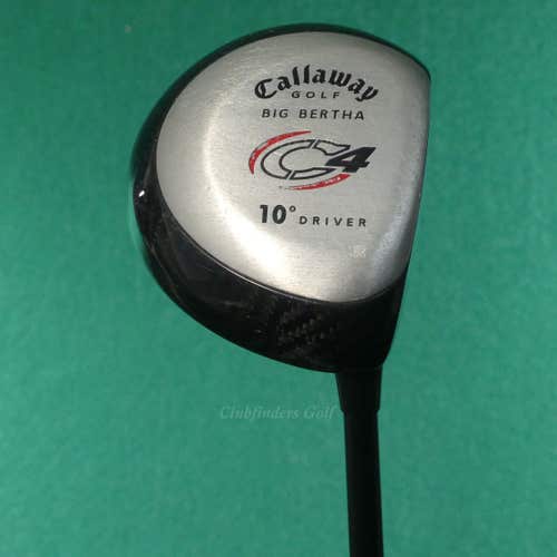 Callaway Big Bertha C4 10 Driver Factory Graphite Regular w/ Headcover