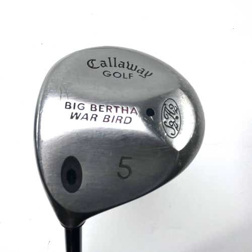 LEFTY Callaway Big Bertha Warbird 5 Fairway Wood 18* RCH 96 Regular LH