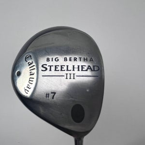 Callaway Steelhead III 7 Fairway Wood 21* System III Ladies Graphite Womens RH