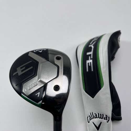 Callaway Elyte Max Fast 7 Fairway Wood 22* Vanquish 4 R2 Senior RH HC