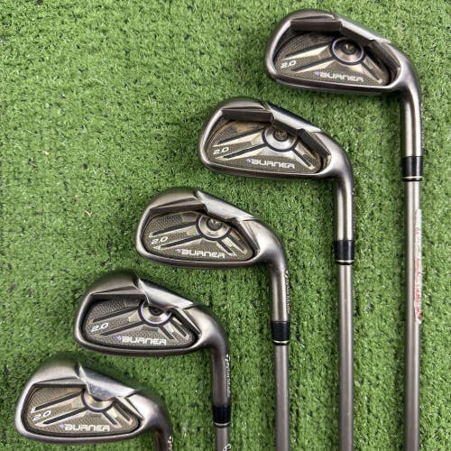 Taylormade Burner 2.0 Iron Set 6-PW Superfast 55g Ladies Womens Flex Graphite