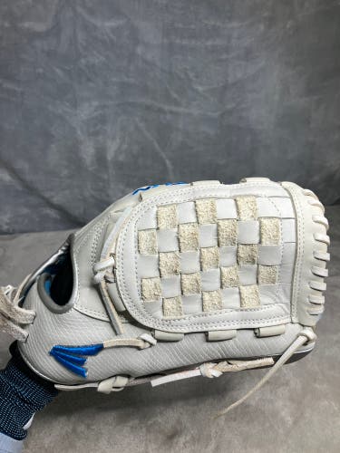 White Easton Ghost RH Softball Glove 12.5" (Used)