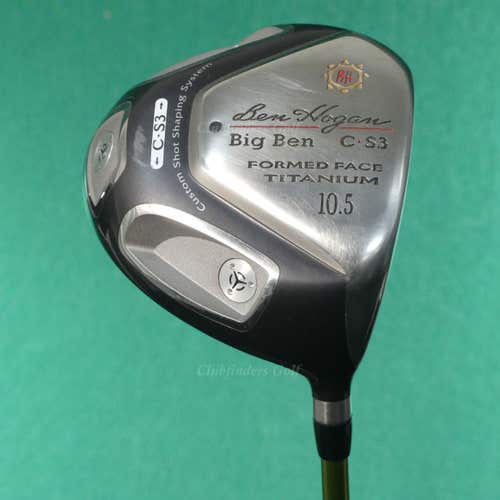 Ben Hogan Big Ben C-S3 10.5 Driver Aldila NV-H 70-S Graphite Stiff