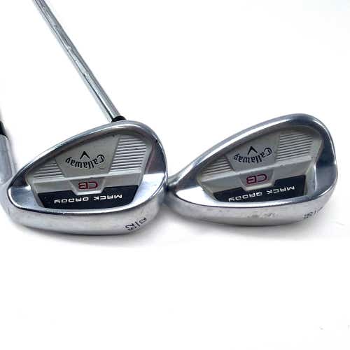 Callaway Mack Daddy CB Wedge Set 52* 12 | 56* 14 Impact Wedge Steel Mens RH
