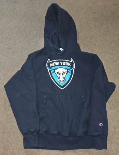 New York Atlas PLL Lacrosse Champion Reverse Weave Hoodie Small