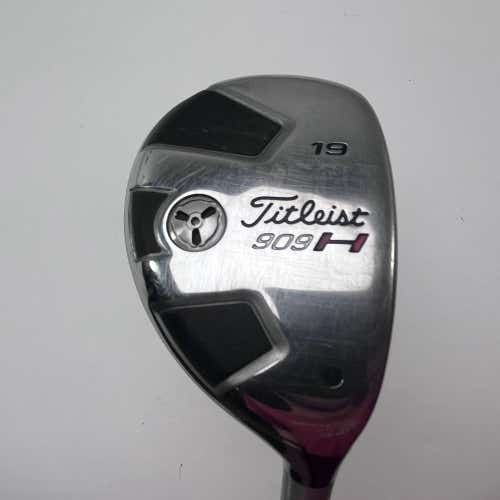 Titleist 909 H 3 Hybrid 19* Aldila VooDoo Stiff Graphite Mens RH