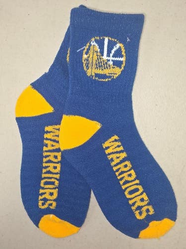 ST10 NBA GOLDEN STATE WARRIORS Crew Socks YOUTH 1-3 FREE SHIPPING