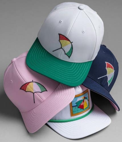 PUMA Golf x API Crafted Snapback Adjustable Hat Cap Color: White/Green NEW!