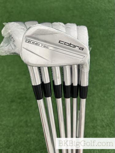 NEW Cobra King Tec 25 Forged Iron Set 4-P / KBS $-Taper 120 Stiff