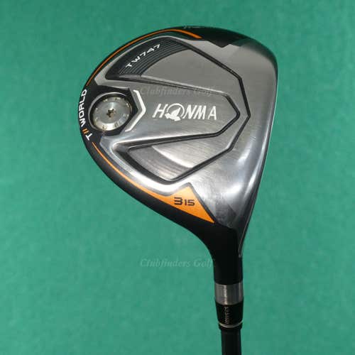 Honma TW747 Tour World Fairway 15 3 Wood Vizard 60R Graphite Regular w/ HC