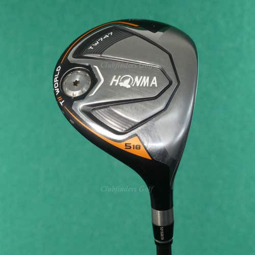 Honma TW747 Tour World Fairway 18 5 Wood Vizard 60R Graphite Regular w/ HC