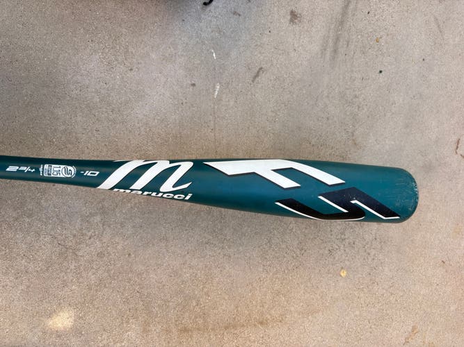 2025 Marucci F5 Alloy USSSA Certified Bat (-10) 18 oz 28" (Used)