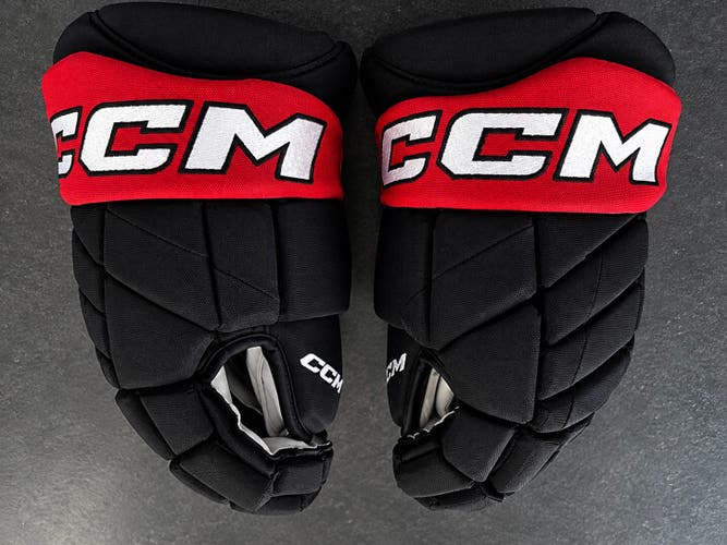 CCM HGPJS Gloves 14" Pro Stock (New) Senators Ottawa