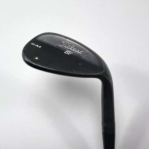Titleist Vokey Raw SM6 Black Sand Wedge SW 56* 10 Bounce S-Grind SM6 Wedge RH