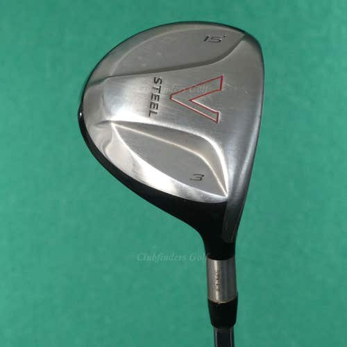 TaylorMade V-Steel Fairway 15 3 Wood True Temper Stepped Steel Stiff