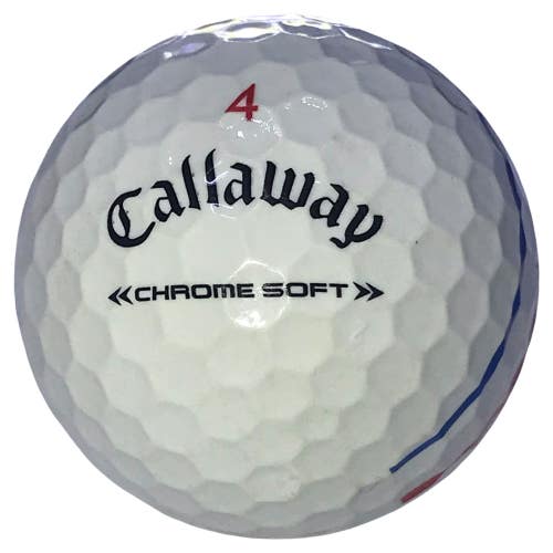 36 Premium AAA White Callaway Chrome Soft Used Golf Balls